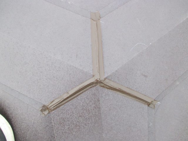 明石市での棟板金の防水処理